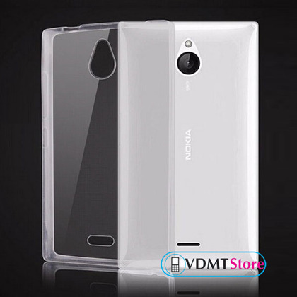 Чехол Ultra Clear Soft Case Nokia X2 Dual Sim Черный