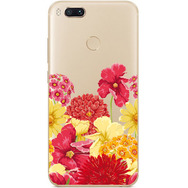 Чехол прозрачный U-Print 3D Xiaomi Mi 5X / A1 Floral