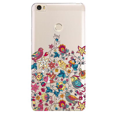 Чехол прозрачный U-Print 3D Xiaomi Mi Max Floral Birds