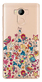 Чехол прозрачный U-Print 3D Xiaomi Redmi 4 Prime Floral Birds