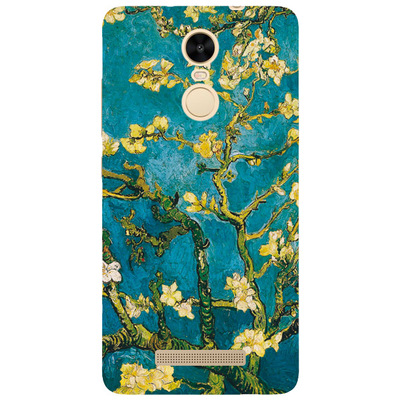 Чехол прозрачный U-Print 3D Xiaomi Redmi Note 3 / Note 3 Pro Van Gogh Sakura