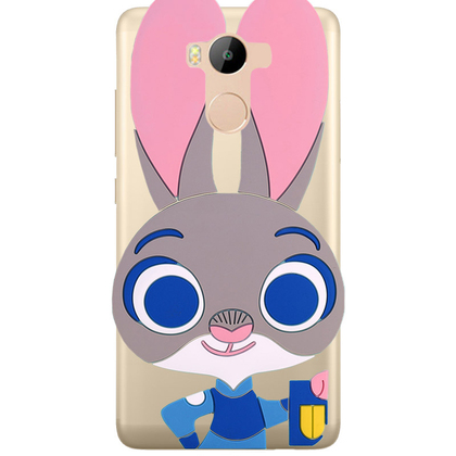 Чехол силиконовый Zootopia Xiaomi Redmi 4 Prime Rabbit Judy