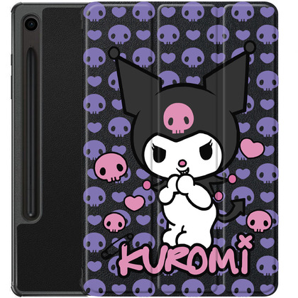 Чохол Boxface Samsung Galaxy Tab S10 FE Plus Kuromi Purple Skull