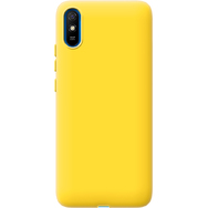 Силиконовый чехол Xiaomi Redmi 9A Желтый