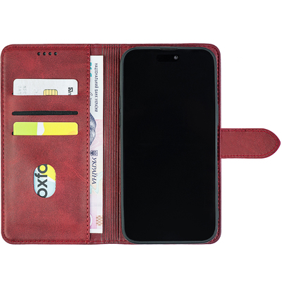 Чохол-книжка Crazy Horse Clasic для ZTE Blade A72 Red Wine (Front)