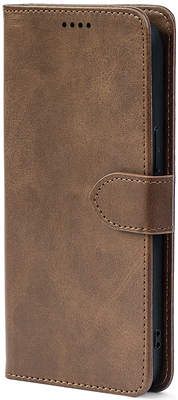 Чохол-книжка Crazy Horse Clasic для ZTE Blade A31 Plus Brown (Front)