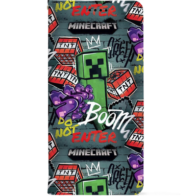 Чохол-книжка BoxFace для Samsung Galaxy A07 (A075) Minecraft Creeper Boom