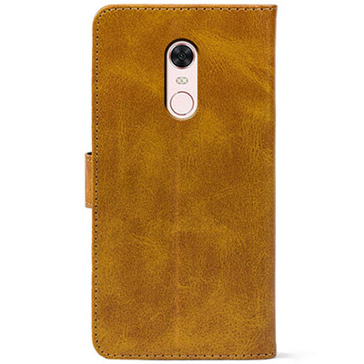 Чохол-книжка Crazy Horse Clasic для Xiaomi Redmi 5 Plus Camel (Front)