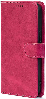 Чохол-книжка Crazy Horse Clasic для Xiaomi Redmi 5 Plus Magenta (Front)