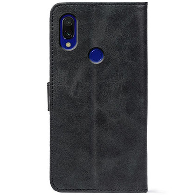 Чохол-книжка Crazy Horse Clasic для Xiaomi Redmi 7 Grafit (Front)