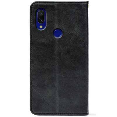 Чохол-книжка Crazy Horse Clasic для Xiaomi Redmi 7 Grafit (Strong)