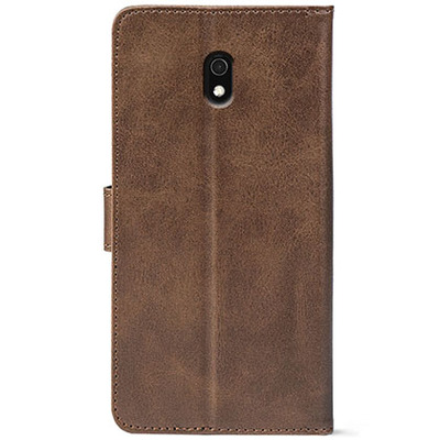 Чохол-книжка Crazy Horse Clasic для Xiaomi Redmi 8A Brown (Front)