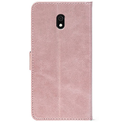 Чохол-книжка Crazy Horse Clasic для Xiaomi Redmi 8A Rose Gold (Front)