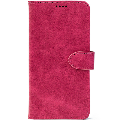 Чохол-книжка Crazy Horse Clasic для Xiaomi Redmi Note 8T Magenta (Front)