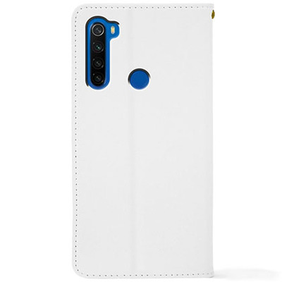 Чохол-книжка Crazy Horse Clasic для Xiaomi Redmi Note 8T White (Strong)