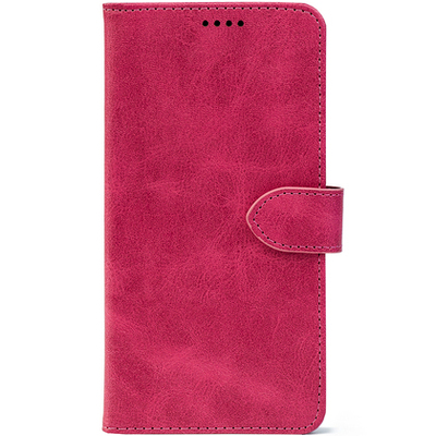 Чохол-книжка Crazy Horse Clasic для Motorola E13 Magenta (Front)