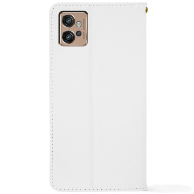 Чохол-книжка Crazy Horse Clasic для Motorola G32 White (Strong)