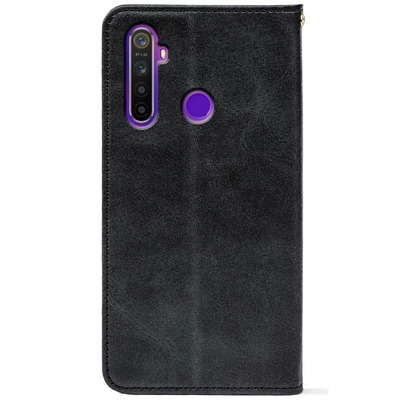 Чохол-книжка Crazy Horse Clasic для Realme 5 / 6i Grafit (Strong)