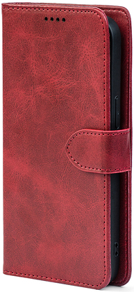 Чохол-книжка Crazy Horse Clasic для Realme 5 / 6i Red Wine (Front)