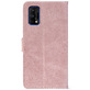 Чохол-книжка Crazy Horse Clasic для Realme 7 Pro Rose Gold (Front)