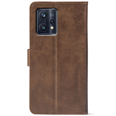 Чохол-книжка Crazy Horse Clasic для Realme 9 Brown (Front)