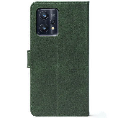 Чохол-книжка Crazy Horse Clasic для Realme 9 Dark Green (Front)