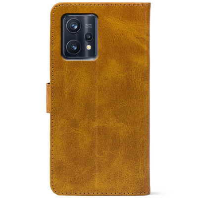 Чохол-книжка Crazy Horse Clasic для Realme 9 Pro Plus Camel (Front)