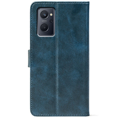 Чохол-книжка Crazy Horse Clasic для Realme 9i Dark Blue (Front)