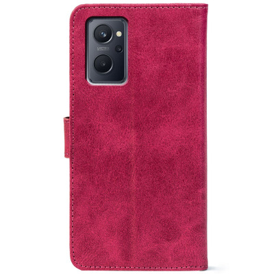 Чохол-книжка Crazy Horse Clasic для Realme 9i Magenta (Front)