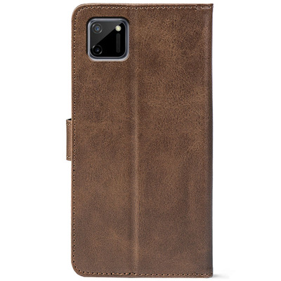 Чохол-книжка Crazy Horse Clasic для Realme C11 Brown (Front)