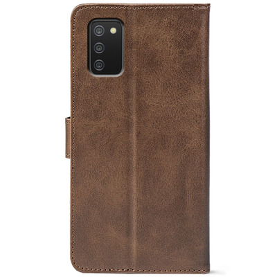 Чохол-книжка Crazy Horse Clasic для Samsung Galaxy A03s (A037) Brown (Front)