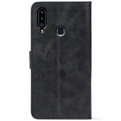 Чохол-книжка Crazy Horse Clasic для Samsung Galaxy A20s (A207) Grafit (Front)