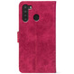 Чохол-книжка Crazy Horse Clasic для Samsung Galaxy A21 (A215) Magenta (Front)