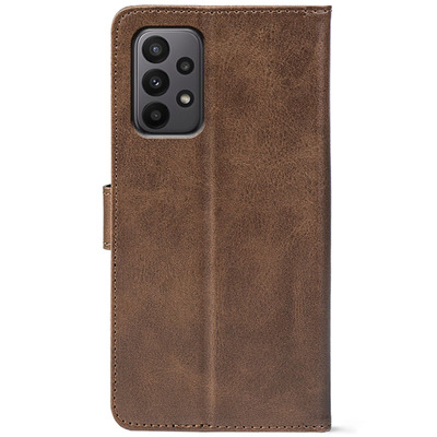 Чохол-книжка Crazy Horse Clasic для Samsung Galaxy A23 (A235) Brown (Front)