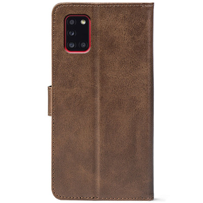 Чохол-книжка Crazy Horse Clasic для Samsung Galaxy A31 (A315) Brown (Front)