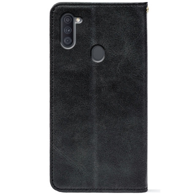 Чохол-книжка Crazy Horse Clasic для Samsung Galaxy M11 (M115) Grafit (Front)