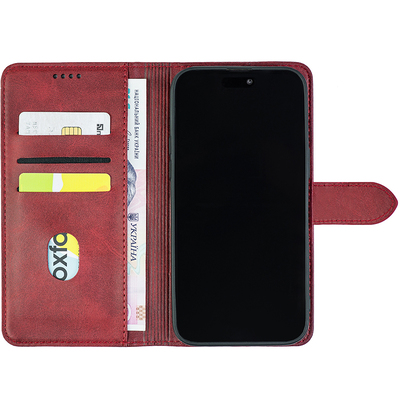 Чохол-книжка Crazy Horse Clasic для Samsung Galaxy S21 Plus (G996) Red Wine (Front)