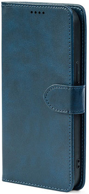 Чохол-книжка Crazy Horse Clasic для Xiaomi Redmi 9C Dark Blue (Front)