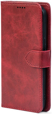 Чохол-книжка Crazy Horse Clasic для Xiaomi Poco F5 Red Wine (Front)