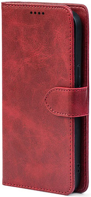 Чохол-книжка Crazy Horse Clasic для Xiaomi Redmi Note 11 Red Wine (Front)