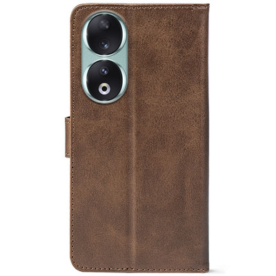 Чохол-книжка Crazy Horse Clasic для Huawei Honor 90 Brown (Front)