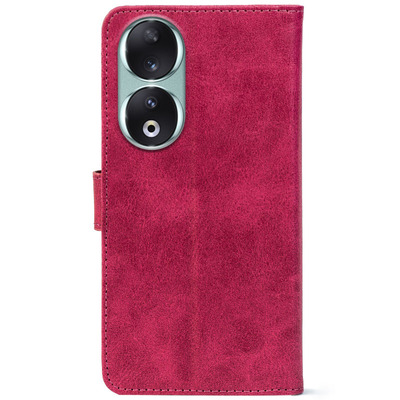 Чохол-книжка Crazy Horse Clasic для Huawei Honor 90 Magenta (Front)