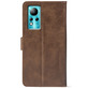 Чохол-книжка Crazy Horse Clasic для Infinix Note 11 Brown (Front)