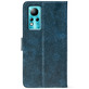 Чохол-книжка Crazy Horse Clasic для Infinix Note 12 Dark Blue (Front)