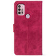 Чохол-книжка Crazy Horse Clasic для Motorola G10 Magenta (Front)