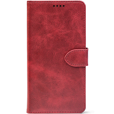 Чохол-книжка Crazy Horse Clasic для Oppo A74 5G Red Wine (Front)