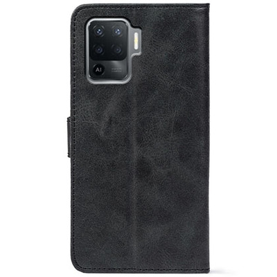 Чохол-книжка Crazy Horse Clasic для Oppo Reno5 Lite Grafit (Front)