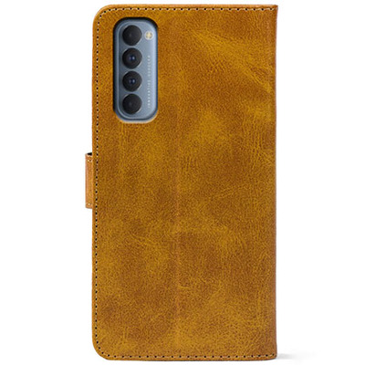 Чохол-книжка Crazy Horse Clasic для Oppo Reno 4 Pro Camel (Front)