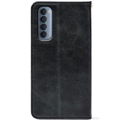 Чохол-книжка Crazy Horse Clasic для Oppo Reno 4 Pro Grafit (Strong)