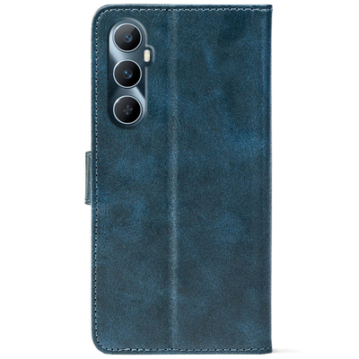 Чохол-книжка Crazy Horse Clasic для Realme C65 Dark Blue (Front)